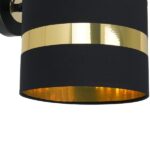 Milagro MLP6317 PALMIRA BLACK / GOLD аплик 1xE27 60W