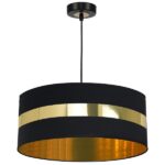 Milagro MLP6318 PALMIRA BLACK / GOLD висяща лампа 1xE27 60W