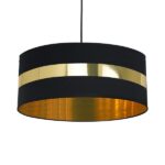 Milagro MLP6318 PALMIRA BLACK / GOLD висяща лампа 1xE27 60W