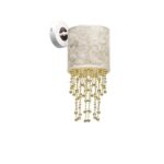 Milagro MLP6443 ALMERIA WHITE/GOLD аплик 1xE27