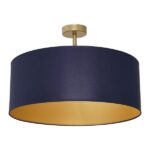 Milagro MLP6457 BEN NAVY BLUE/GOLD Плафониера 3xE27