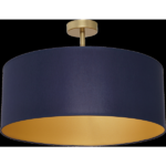 Milagro MLP6457 BEN NAVY BLUE/GOLD Плафониера 3xE27