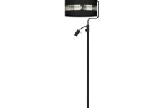 Milagro MLP7344 ULTIMO BLACK Подова лампа 1xE27 + 1xmini GU10