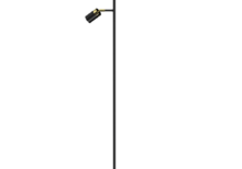Milagro MLP7535 Подова лампа JOKER BLACK/GOLD 2xGU10