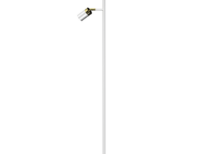 Milagro MLP7537 JOKER WHITE/GOLD подова лампа 2xGU10