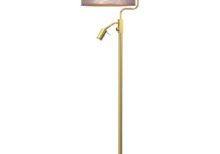 Milagro MLP7593 ZIGGY PINK Gold/Pink подова лампа 1xE27 + 1x mini GU10