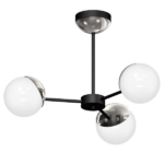 Milagro MLP8881 Полилей SFERA BLACK/CHROME 3xE14