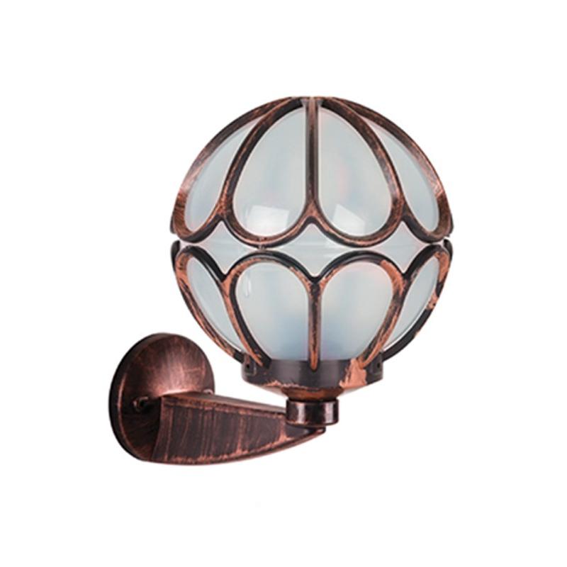 Vito 3242130 OUTDOOR GARDEN LIGHT LIVORNO-W E27 IP44 PLASTIC Φ240x310mm ANTIQUE