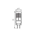 Kanlux 14936 LED Лампа източник на светлина TANO G4 SMD TANO G4 SMD-WW