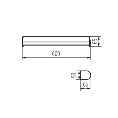 Kanlux 26700 Стенно LED IP44 осветително тяло ROLSO ROLSO LED IP44 15W-NW