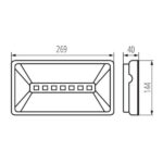 Kanlux 27652 Аварийно осветително тяло LED ONTEC S ONTECSC1302MATW