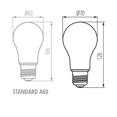 Kanlux 29648 LED Лампа източник на светлина XLED A70 XLED A70 18W-WW