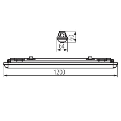 Kanlux 31411 Индустриално осветително тяло LED DICHT LED DICHT LED 36W-NW