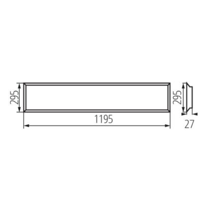 Kanlux 33175 LED панел за скрит монтаж BLINGO LED BLINGO PN38W 12030 NW