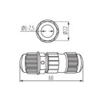 Kanlux 33889 KONEKTOR IQ-LED FL QC IQ-LED FL QC I 3x1MM2