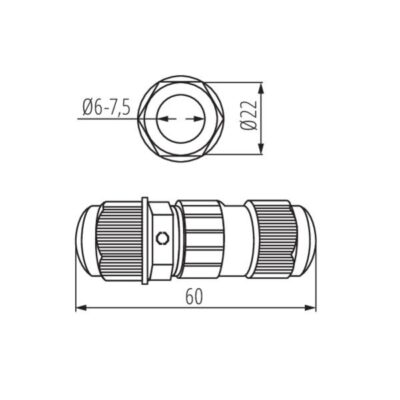 Kanlux 33889 KONEKTOR IQ-LED FL QC IQ-LED FL QC I 3x1MM2