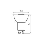 Kanlux 35245 LED Лампа източник на светлина IQ-LED GU10 IQ-LED GU10 6,5WS3-CW