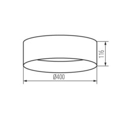 Kanlux 36468 LED плафониера RIFA LED RIFA LED 17,5W NW N1