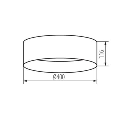 Kanlux 36468 LED плафониера RIFA LED RIFA LED 17,5W NW N1