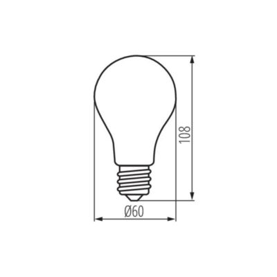 Kanlux 37240 LED Лампа източник на светлина XLEDIM A60 XLEDIM A60 E27 11W-WW