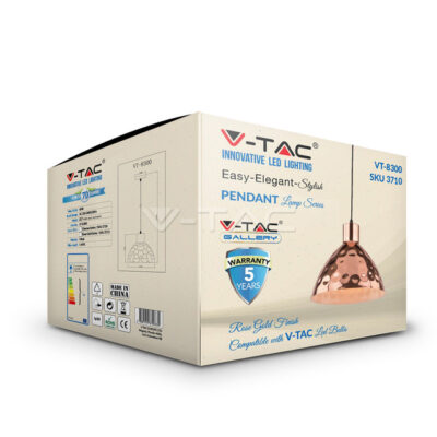 V-TAC VT-3710 Пендел Мед Конус Ф300