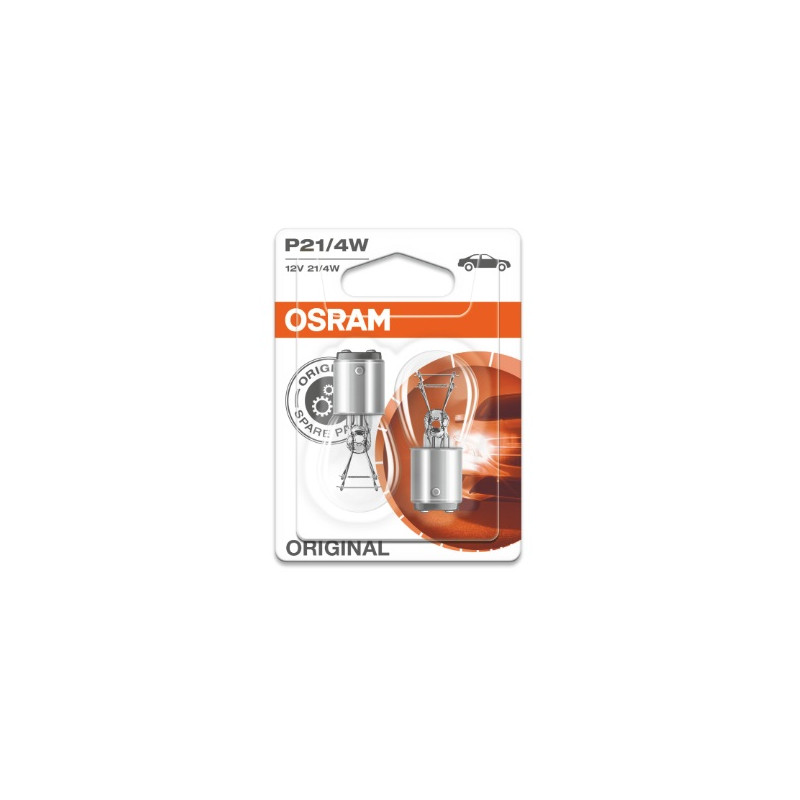 Osram 4062172396226 АВТОМОБИЛНА ЛАМПА 7225 P21/4W 12V BAZ15d DUOBLISTER