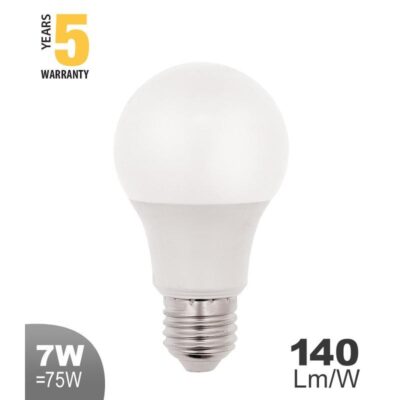 Vito 1519560 LED КРУШКА SUPREME A60 E27 7W 1008Lm 6400K (СТУДЕНА СВЕТЛИНА)