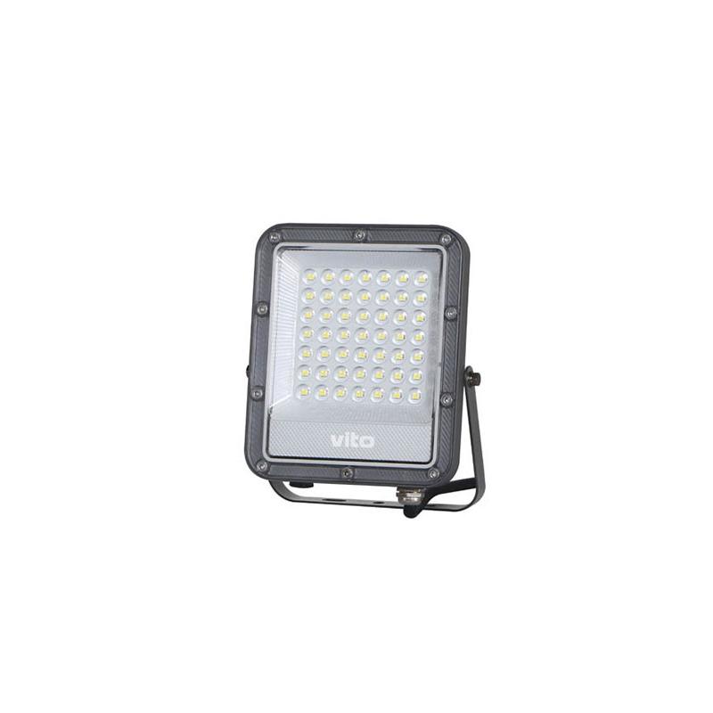 Vito 3022740 LED ПРОЖЕКТОР RONA 30W 3540Lm 4000K (НЕУТРАЛНА СВЕТЛИНА) IP65 СИВ ЦВЯТ