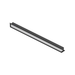 Vito 2428420 LED ЛИНЕЕН ОСВЕТИТЕЛ ЗА ВГРАЖДАНЕ PROFILED-RL1 65x45x1200mm 42W 3000K (ТОПЛА СВЕТЛИНА) 4200Lm ЧЕРЕН ЦВЯТ