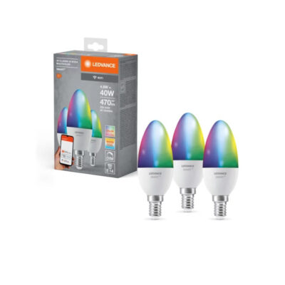 Ledvance 4058075779075 ПАКЕТх3 SMART WiFi CLB40 5W RGB 470lm E14