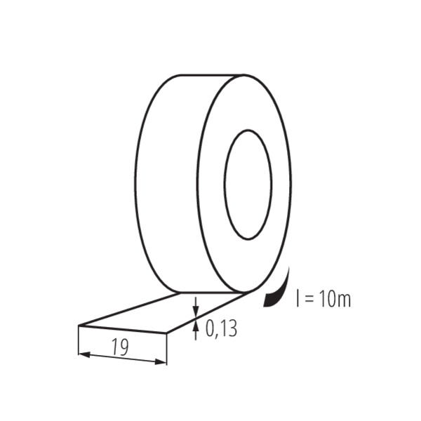 Kanlux 1257 Самозалепваща се изолационна лента IT IT-1/10-B