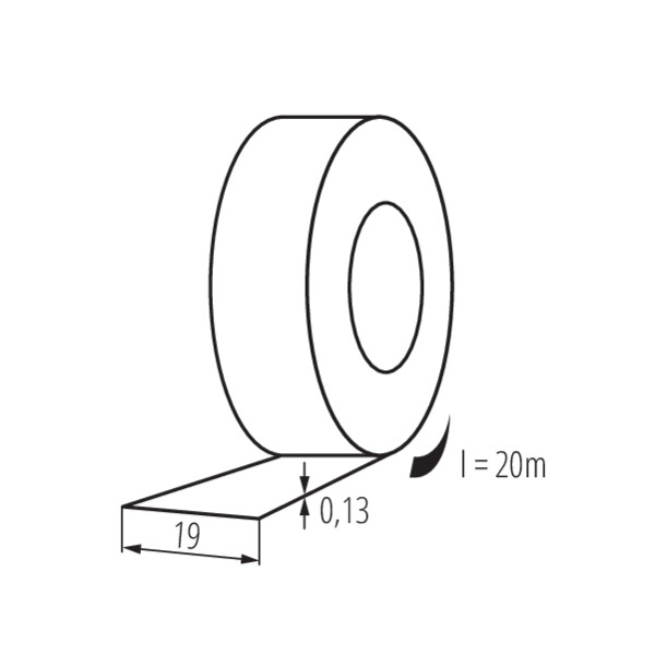 Kanlux 1271 Самозалепваща се изолационна лента IT IT-1/20-B