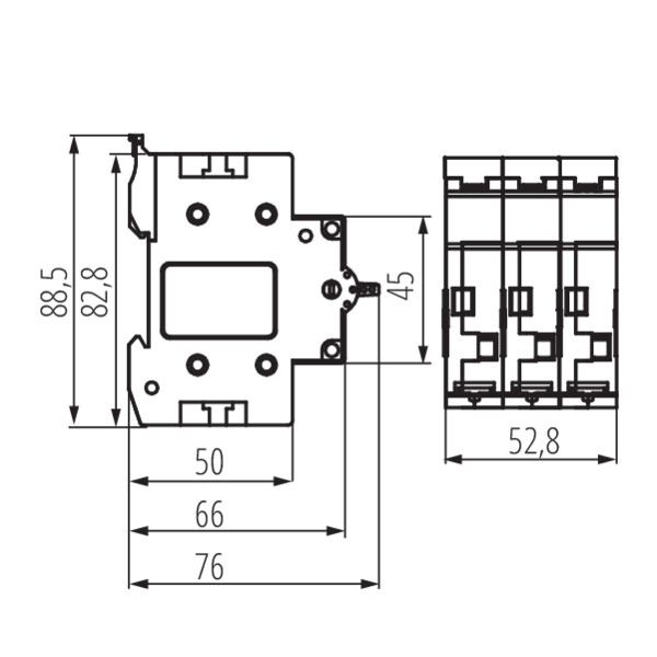 Kanlux 23257 PRZEŁĄCZNIK KCS KCS-40A/3P