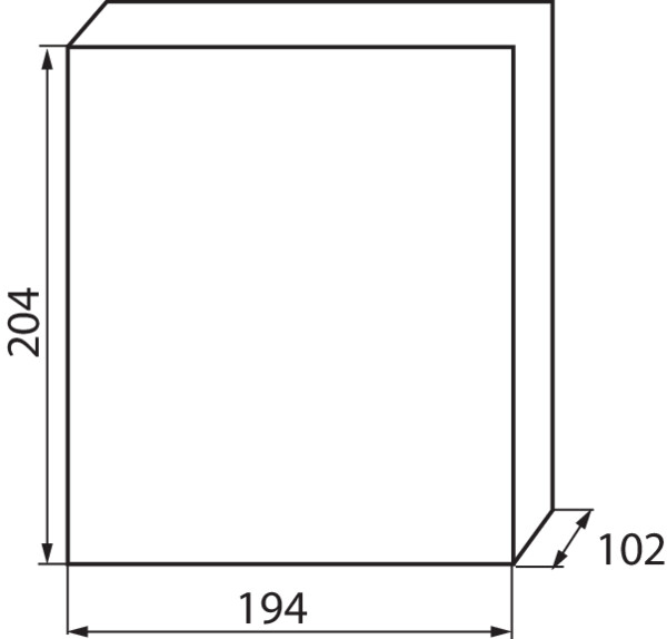 Kanlux 23610 Разпределително табло от серия KDB KDB KDB-S06T