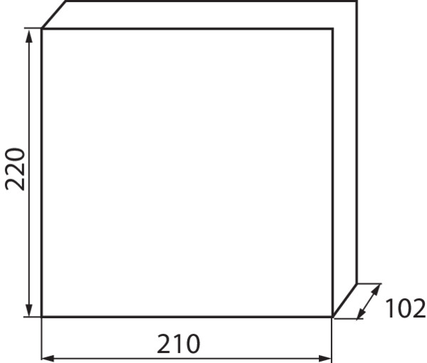 Kanlux 23616 Разпределително табло от серия KDB KDB KDB-F06T