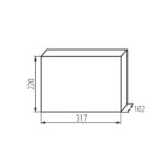 Kanlux 23622 Разпределително табло от серия KDB KDB KDB-F12P