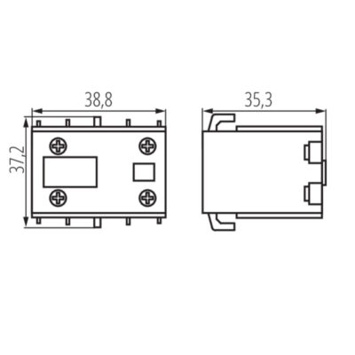 Kanlux 24112 Силов контактор KCP KCPM KCPM-AX11