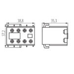 Kanlux 24113 Силов контактор KCP KCPM KCPM-AX22