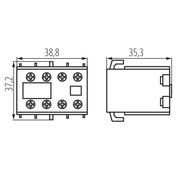 Kanlux 24113 Силов контактор KCP KCPM KCPM-AX22