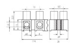 Kanlux 26434 Лустер клема тип H H PP H-16MM2 PP M