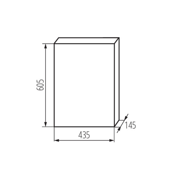 Kanlux 28340 Разпределително табло от серия KDB KDB KDB-F54P