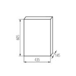 Kanlux 28341 Разпределително табло от серия KDB KDB KDB-F54P-M