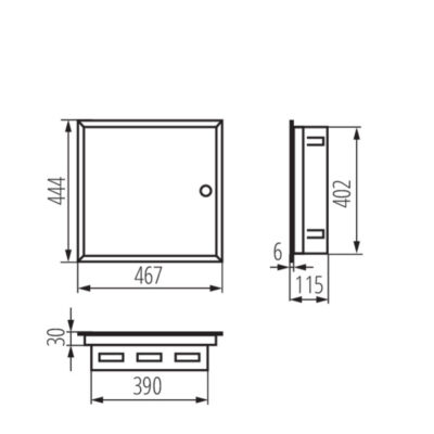 Kanlux 29320 Разпределително табло KP-DB-I-MF KP-DB-I-MF-218