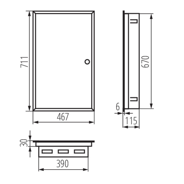 Kanlux 29322 Разпределително табло KP-DB-I-MF KP-DB-I-MF-418