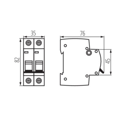 Kanlux 32583 WYŁ.NADPRĄDOWY KMB6 KMB6-C6/2