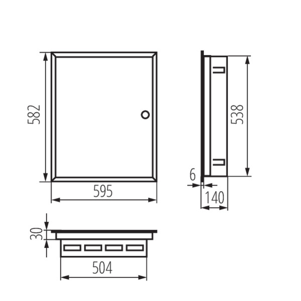 Kanlux 32640 Разпределително табло KP-DB-I-MF KP-DB-I-MF-324