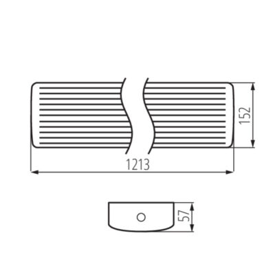 Kanlux 33893 линейно LED осветително тяло MEBA LED IP54 MEBA LED 40W IP54 NW