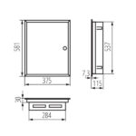 Kanlux 35681 Разпределително табло KP-DB-I-MF KP-DB-I-MF-312