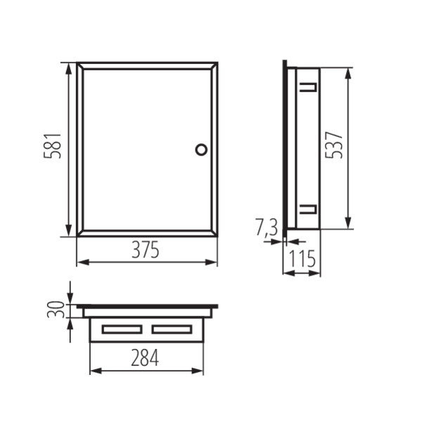 Kanlux 35681 Разпределително табло KP-DB-I-MF KP-DB-I-MF-312