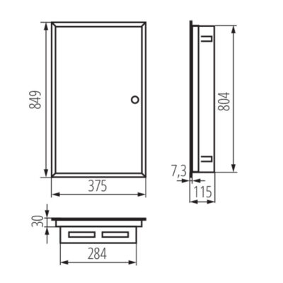 Kanlux 35683 Разпределително табло KP-DB-I-MF KP-DB-I-MF-512